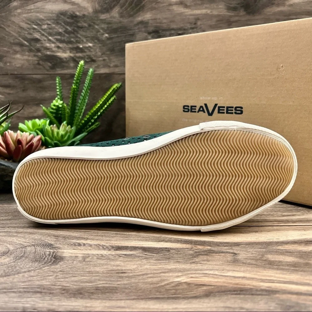 NIB SeaVees Army Issue High Celestial High Top Sneaker Bottle Green Suede 8 39